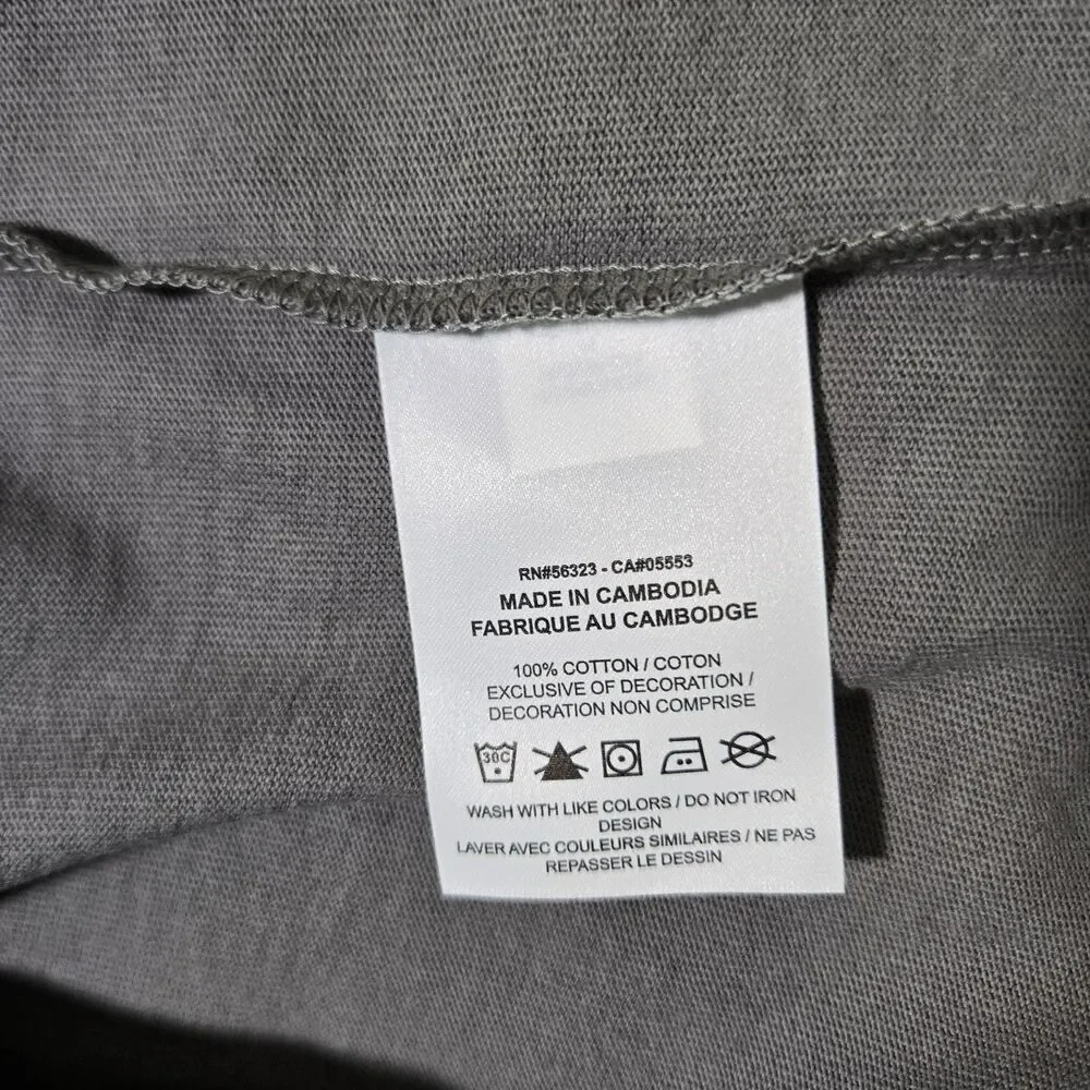 A Ma Maniere x Jordan Tee Shirt Grey Pewter Mens Medium HF0538-029 100% Cotton M